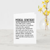 Genetiker Karte (Gelbe Blume)