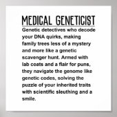 Genetiker Poster (Vorne)