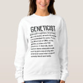 Genetiker Sweatshirt (Vorderseite)