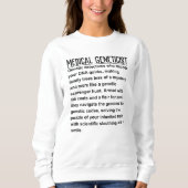 Genetiker Sweatshirt (Vorderseite)