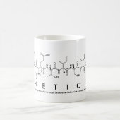 Genetikerpeptid-Namen-Tasse Kaffeetasse (Mittel)