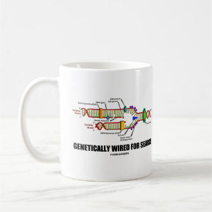 Genetisch mit dem Spaß zur DNA-Replikation suchen Kaffeetasse