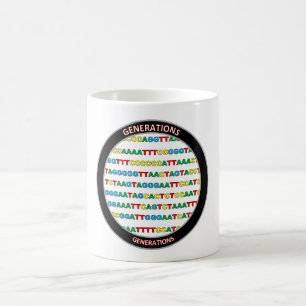 GENETISCHE CODE-Tasse Kaffeetasse