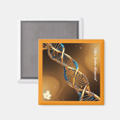 "Genetische Kunst" Magnet (Vorderseite/Rückseite)