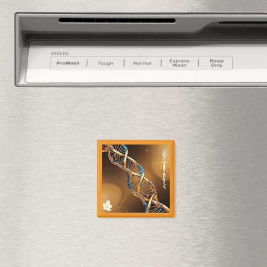 "Genetische Kunst" Magnet (In Situ (Geschirrspüler))