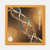 "Genetische Kunst" Magnet (Vorne)