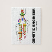 Genetische Reproduktion des Ingenieur-DNS Puzzle (Vertikal)