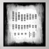 GENETISCHE VARIATION DES MENSCHEN - KARYOTYP POSTER (Vorne)