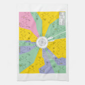 Genetischer Code-Diagramm, das Geschirrtuch (Vertikal)