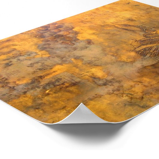 Genetischer Code Poster (Ecke)