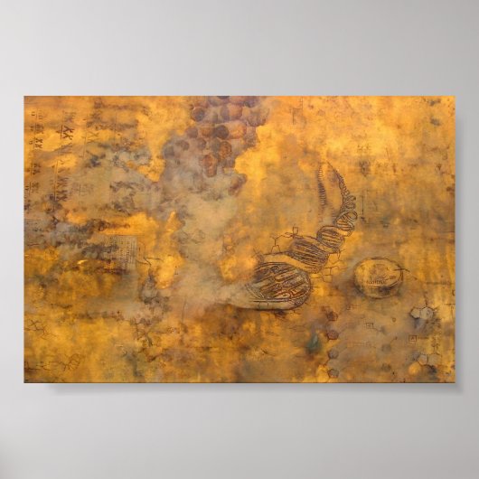 Genetischer Code Poster (Vorne)