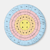 Genetischer Codenmagnet Magnet (Vorne)