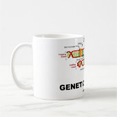 Genetischer Ingenieur (DNS-Reproduktion) Kaffeetasse (Links)