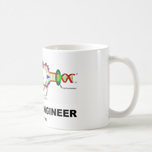 Genetischer Ingenieur (DNS-Reproduktion) Kaffeetasse (Rechts)