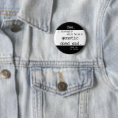 Genetisches Sackgasse-Button (schlicht) Button (Beispiel)