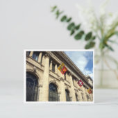 Geneva-Fahnen Postkarte (Stehend Vorderseite)