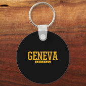 Geneva High School Softball Schlüsselanhänger (Vorderseite)