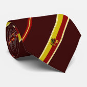 Geneva stripes flag krawatte (Gerollt)