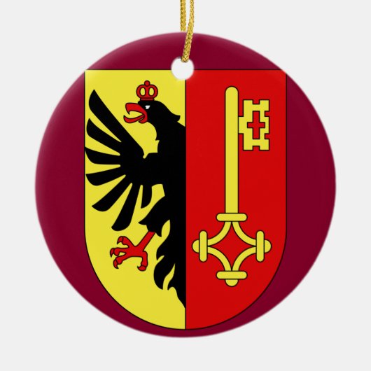 Geneva, Switzerland Christmas Ornament (Vorne)