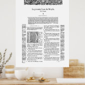 Genève 1564 poster (Küche)