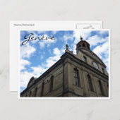 Genève-Architektur Postkarte (Vorne/Hinten)