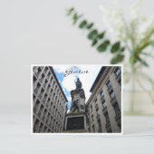 Genève-Denkmal Postkarte (Stehend Vorderseite)