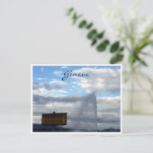 Genève Jet d'eau paquis Postkarte (Stehend Vorderseite)