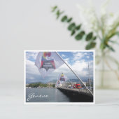 Genève Morve Postkarte (Stehend Vorderseite)