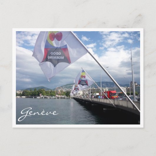 Genève Morve Postkarte (Vorderseite)