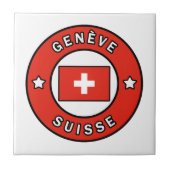 Genève Suisse Fliese (Vorderseite)