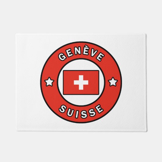 Genève Suisse Fußmatte (Vorderseite)