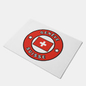 Genève Suisse Fußmatte (Schrägansicht)
