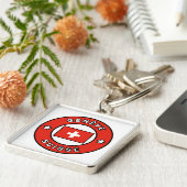 Genève Suisse Schlüsselanhänger (Seite)