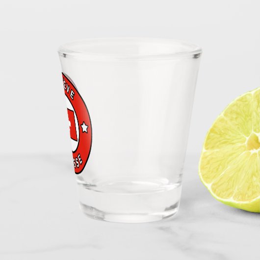 Genève Suisse Schnapsglas (Rechts)