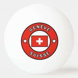 Genève Suisse Tischtennisball