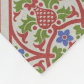 "Geneveive" Gotische Wiederbelebung Medallion Flee Fleecedecke (Ecke)