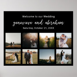 Genevieve Black Foto Moderne Hochzeit Poster