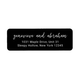 Genevieve Black Modern Wedding