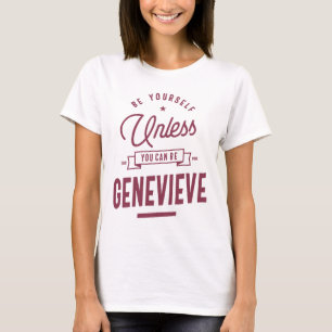 Genevieve Personalisiert Name Geburtstagsgeschenk T-Shirt