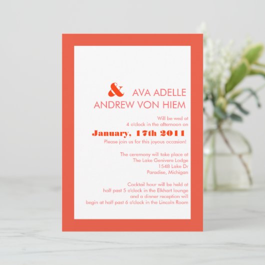 Geneview Einladung (Stehend Vorderseite)