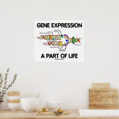 Genexpression als Teil des Lebens (DNA-Replikation Poster (Küche)