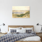 Genezareth, See von Galiläa oder Genezareth, Blick Leinwanddruck (Insitu (Schlafzimmer))