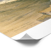 Genezareth, See von Galiläa oder Genezareth, Blick Poster (Ecke)