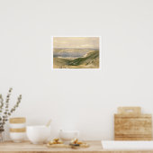 Genezareth, See von Galiläa oder Genezareth, Blick Poster (Küche)