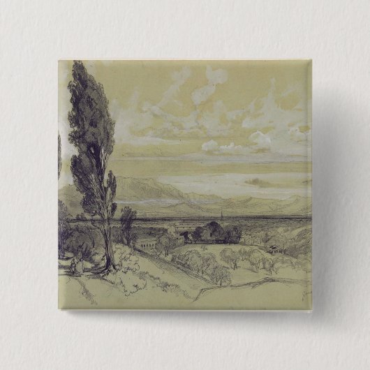 Genezzano, am 17. Mai 1838 (Graphit auf Papier) Button (Vorderseite)