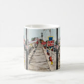 "Genf Auf-D-See Straßen-Ansicht-" Tasse (Mittel)