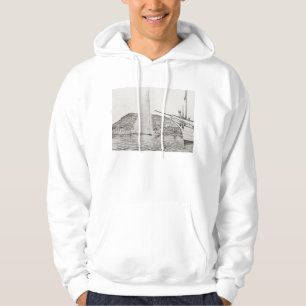 Genf-Brunnen und Bogen von Vergnügungsdampfer 201 Hoodie