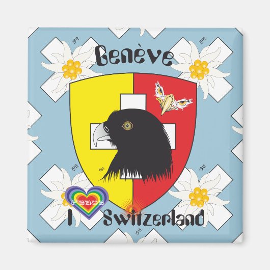 Genf, Genève, Ginevra, Genevra Magnet (Vorne)