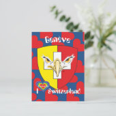Genf - Genève Schweiz Postkarte (Stehend Vorderseite)