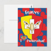 Genf - Genève Schweiz Postkarte (Vorne/Hinten)